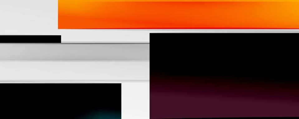 Multicolored lines background. Design template for business or technology Stock Illustration