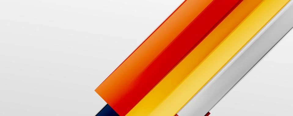 Multicolored lines background. Design template for business or technology 스톡 일러스트