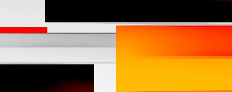 Multicolored lines background. Design template for business or technology Stock Illustration