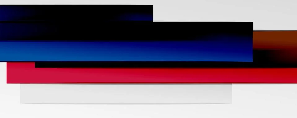 Multicolored lines background. Design template for business or technology Illustrazione stock