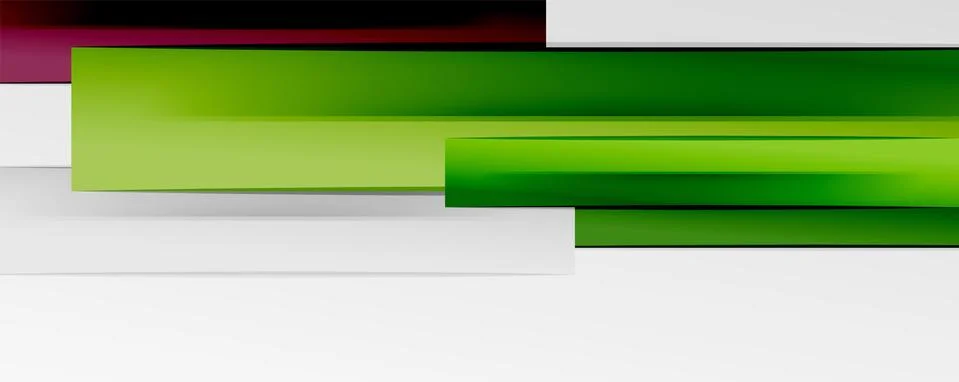 Multicolored lines background. Design template for business or technology Stock Illustration
