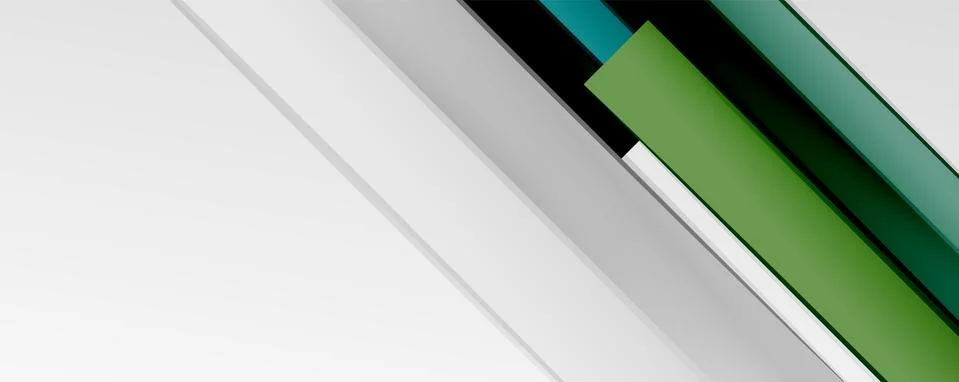 Multicolored lines background. Design template for business or technology Stock Illustration