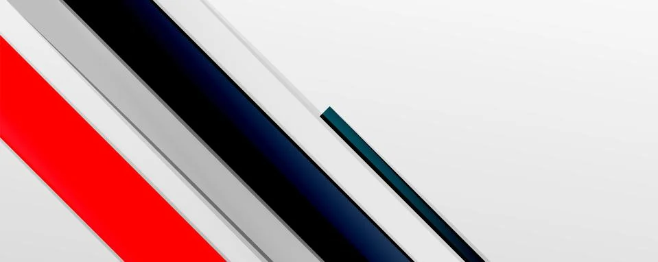 Multicolored lines background. Design template for business or technology Stock Illustration