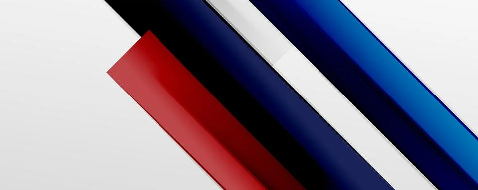 Multicolored lines background. Design template for business or technology Illustrazione stock