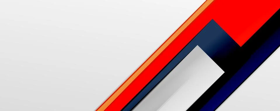 Multicolored lines background. Design template for business or technology Stock Illustration