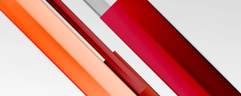 Multicolored lines background. Design template for business or technology Stock Illustration