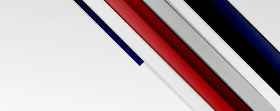 Multicolored lines background. Design template for business or technology Illustrazione stock