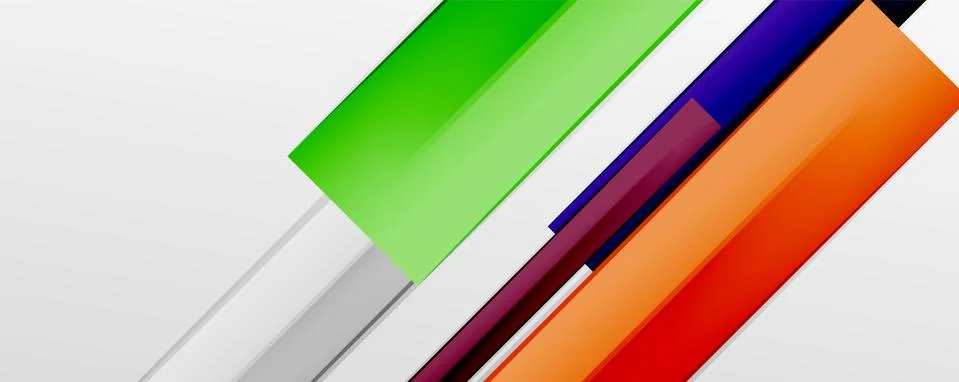 Multicolored lines background. Design template for business or technology 스톡 일러스트