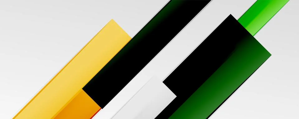 Multicolored lines background. Design template for business or technology Stock Illustration