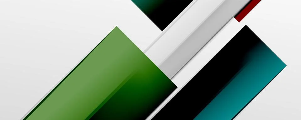 Multicolored lines background. Design template for business or technology Stock Illustration