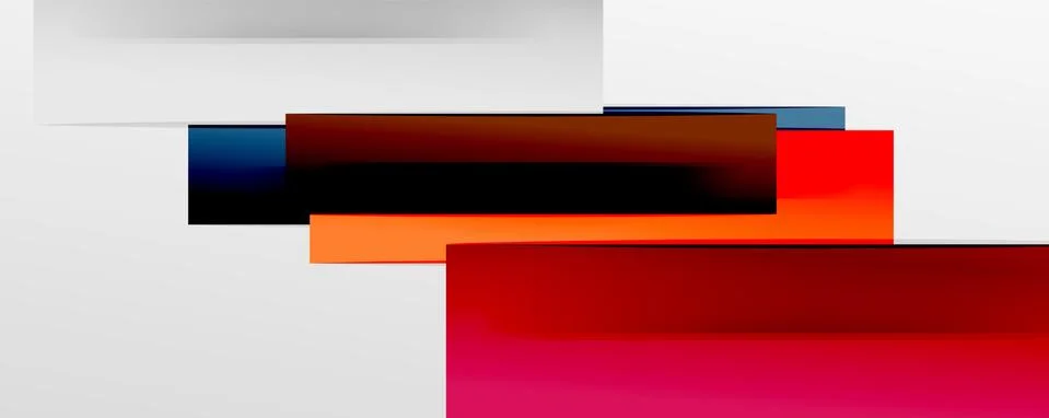 Multicolored lines background. Design template for business or technology 스톡 일러스트