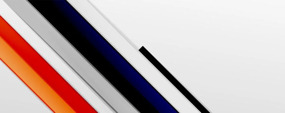 Multicolored lines background. Design template for business or technology 스톡 일러스트