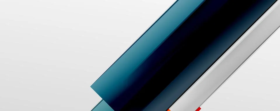 Multicolored lines background. Design template for business or technology Stock Illustration