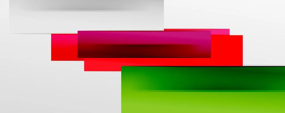 Multicolored lines background. Design template for business or technology Stock Illustration