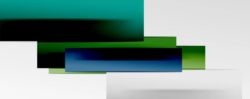 Multicolored lines background. Design template for business or technology Stock Illustration