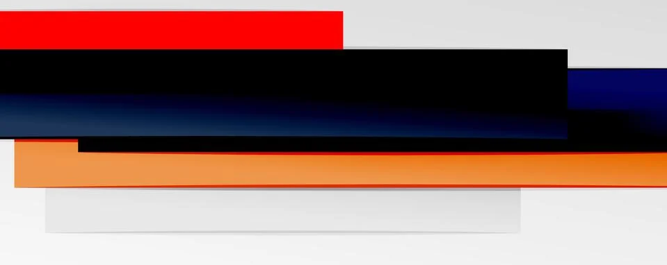 Multicolored lines background. Design template for business or technology Stock Illustration