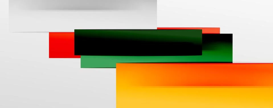 Multicolored lines background. Design template for business or technology Stock Illustration
