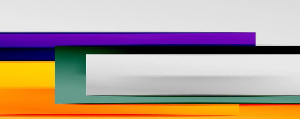 Multicolored lines background. Design template for business or technology 스톡 일러스트