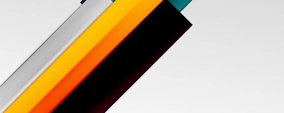 Multicolored lines background. Design template for business or technology 스톡 일러스트