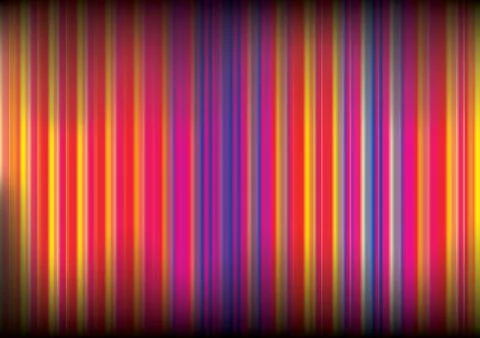 Multicolored lines Stock Illustration