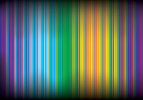 Multicolored lines Illustrazione stock