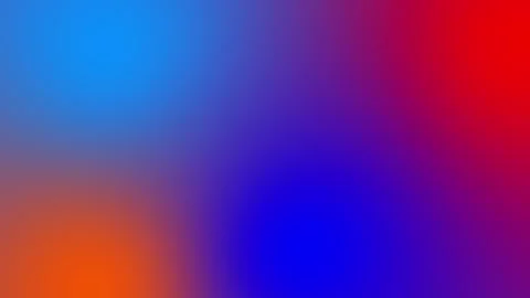 Multicolored looping seamless animation background gradient red blue orange cyan Stock Footage 292038746