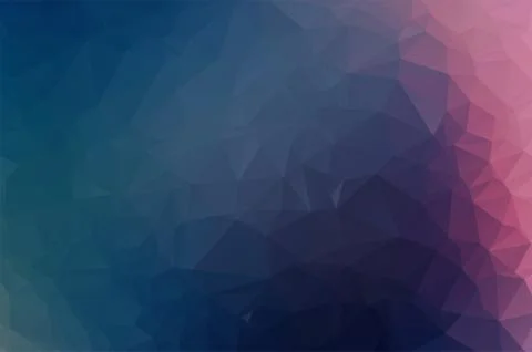 Multicolored Low poly crystal background. Polygon design pattern. colorful Low p 库存插图