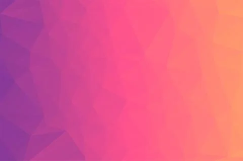 Multicolored Low poly crystal background. Polygon design pattern. colorful Low p Stock Illustration