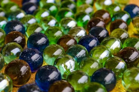 Multicolored marbles suitable for wallpaper or decoration for background Stock Photos