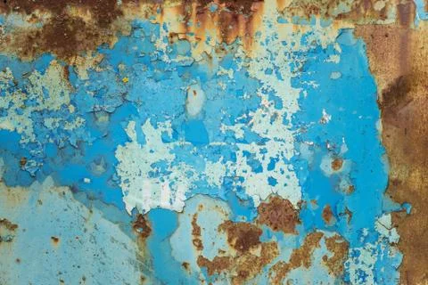 Multicolored metal surface Stock Photos