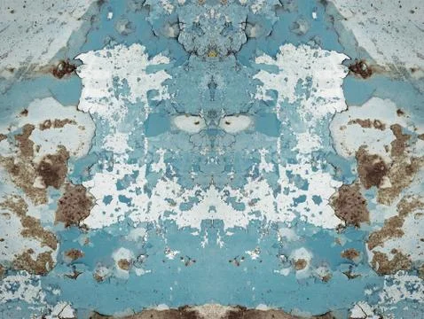 Multicolored metal surface Stock Photos