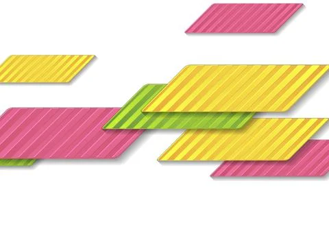 Multicolored minimal abstract geometric tech background Illustrazione stock