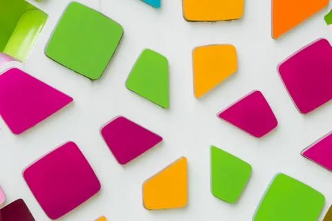 Multicolored mosaic background Stock Photos