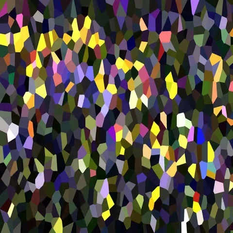 Multicolored mosaic Stock Footage 69438207