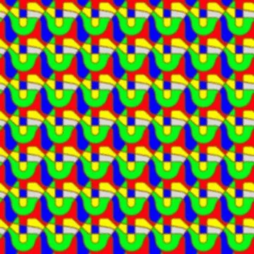 Multicolored mosaic Stock Illustration