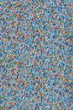 Multicolored mosaic tiles pattern for background Stock Photos