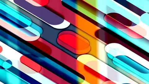 Multicolored motion gradient background Stock Footage 204783056