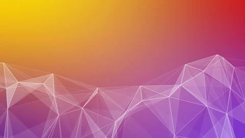 Multicolored motion gradient background with white triangular structure. Stock-Footage 100902005