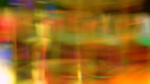 Multicolored movement of soft abstract light Stock Footage 169957865