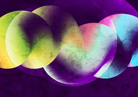 Multicolored neon glossy liquid 3d wave geometric grunge abstract background 库存插图