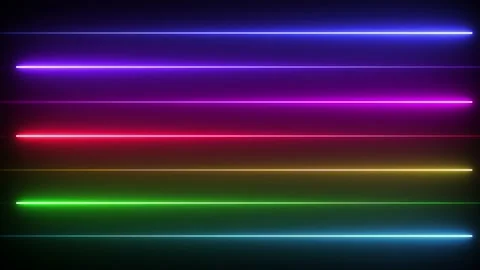 Multicolored neon lines video background Vídeos de archivo 213883254