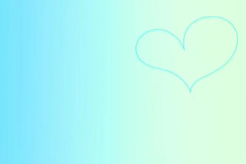 Multicolored nude background with heart shape. Stock Photos