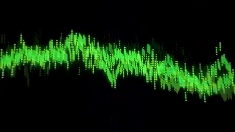 Multicolored Oscilloscope Sound Reactive Waveforms Stock-Footage 142298000