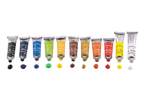 Multicolored Paint Stock Photos