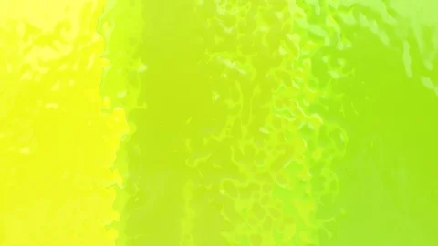Multicolored paint in yellow and green tones flowing down wall/ screen (FULL HD) Stockbeeldmateriaal 110813341