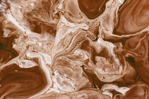 Multicolored paints create a beautiful abstract background. Stock Illustration