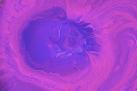 Multicolored paints create a beautiful abstract background Stock Illustration