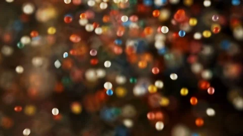 Multicolored particles flying after being exploded, colorful sprinkles black Vídeos de archivo 106787302