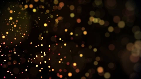 Multicolored particles in liquid float and glisten. 4k 3d advection background Stock Footage 109361981