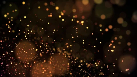 Multicolored particles in liquid float and glisten. 4k 3d advection background Stock Footage 109367824